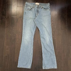 Vintage Y2K Levi Strauss Stretch Low Rise Bootcut Misses Denim Jeans Sz 10
